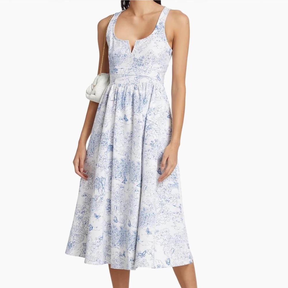 COPY - Garden Toile Ebba Midi-Dress